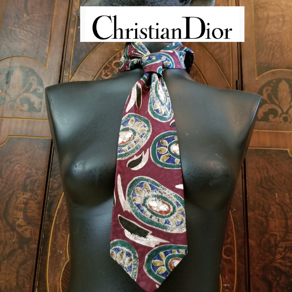 Christian Dior Necktie #GodOdditiesDeco